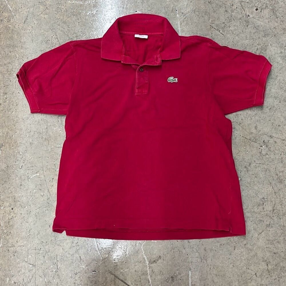 Lacoste Polo Red Great Condition